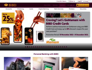 bibd.com.bn screenshot