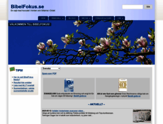 bibelfokus.se screenshot
