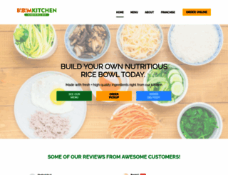 bibimkitchen.com screenshot