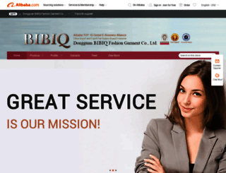bibiq.en.alibaba.com screenshot