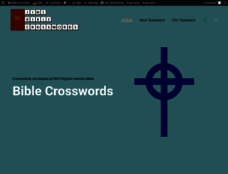 bible-crosswords.co.uk screenshot