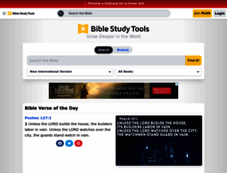 bible.crosswalk.com screenshot