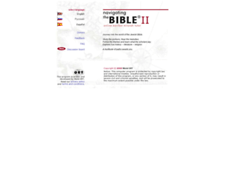 bible.ort.org screenshot