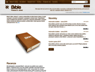 bible21.cz screenshot