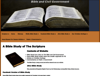 bibleandcivilgovernment.com screenshot