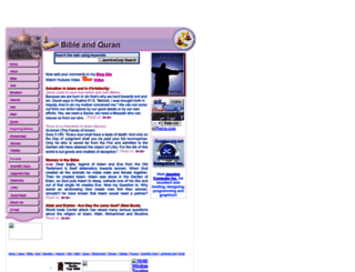 bibleandquran.com screenshot