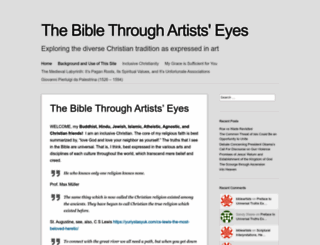 bibleartists.wordpress.com screenshot