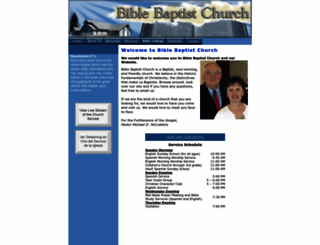 biblebaptistarleta.org screenshot