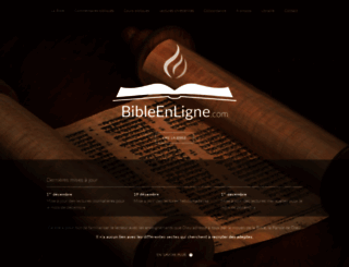 bibleenligne.com screenshot