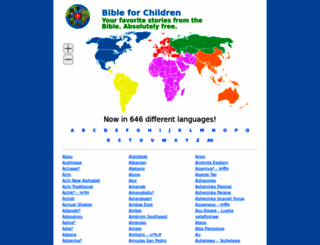 bibleforchildren.org screenshot