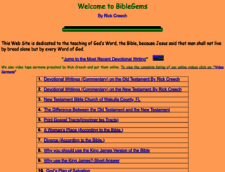 biblegems.com screenshot
