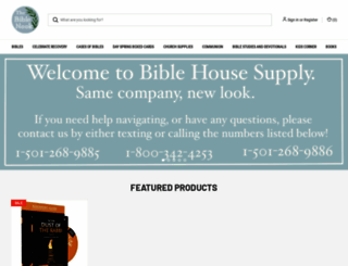 biblehousesupply.com screenshot