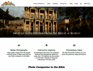bibleplaces.com screenshot