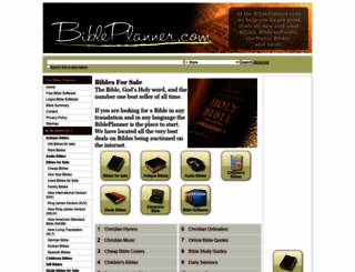 bibleplanner.com screenshot