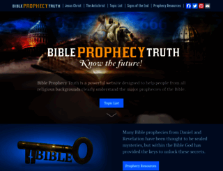 bibleprophecytruth.com screenshot