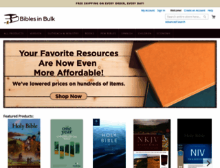 biblesinbulk.com screenshot