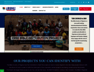 biblesociety-nigeria.org screenshot