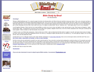 biblestudyemail.com screenshot