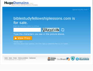 biblestudyfellowshiplessons.com screenshot