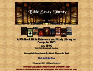 biblestudylibrary.net screenshot