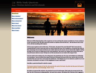 biblestudyquestions.info screenshot