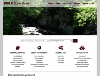 biblesupersearch.com screenshot