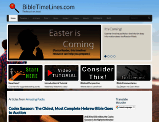 bibletimelines.org screenshot