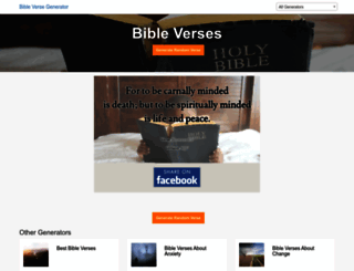 bibleversegenerator.com screenshot