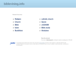 biblevining.info screenshot