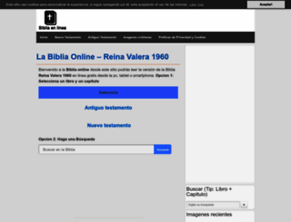 bibliaenlinea.org screenshot