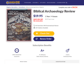 biblical-archaeology-review.com-sub.biz screenshot