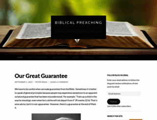 biblicalpreaching.net screenshot
