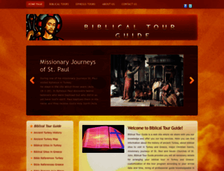 biblicaltourguide.com screenshot