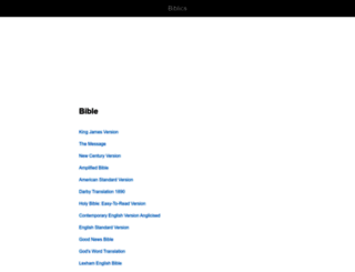 biblics.com screenshot