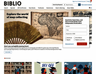 biblio.com.au screenshot