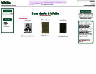 biblio.com.br screenshot