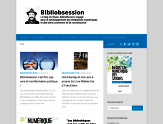 bibliobsession.net screenshot