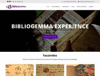 bibliogemma.com screenshot