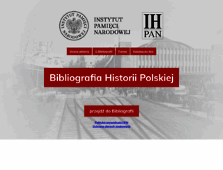 bibliografia.ipn.gov.pl screenshot