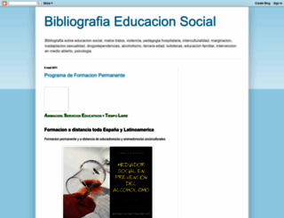 bibliografiaeducacionsocial.blogspot.com screenshot