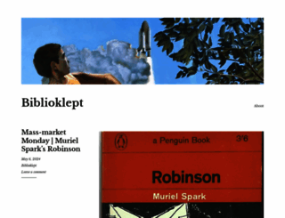 biblioklept.org screenshot