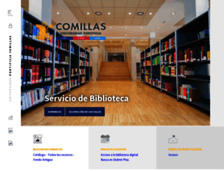 biblioteca.upcomillas.es screenshot