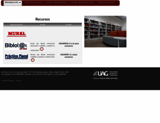 bibliotecadigital.uag.mx screenshot