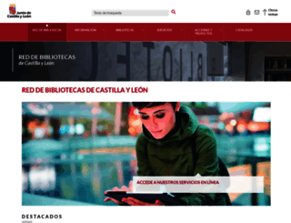 bibliotecas.jcyl.es screenshot