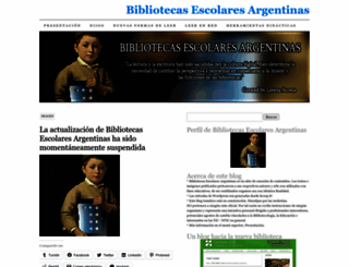 bibliotecasescolaresargentinas.wordpress.com screenshot