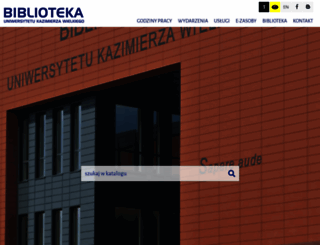 biblioteka.ukw.edu.pl screenshot