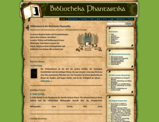 bibliotheka-phantastika.de screenshot
