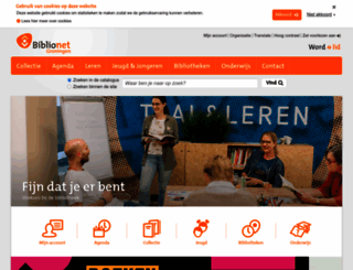 bibliothekengroningen.nl screenshot