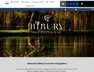 biburytroutfarm.co.uk screenshot