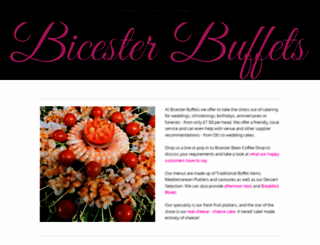 bicester-buffets.co.uk screenshot